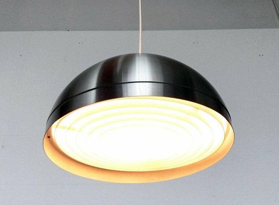 Mid-Century Space Age Danish Model P 232 L Globe Pendant Lamp by Svend Middelboe for Nordisk Solar, 1960s-UAH-2028126