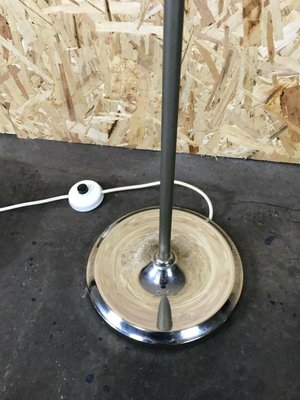 Mid-Century Space Age Floor Lamp in Metal & Glass-EJL-1138946