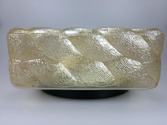 Mid-Century Space Age Flush Mount in Glass, 1960s-EJL-1323186