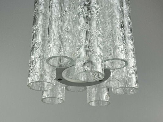 Mid-Century Space Age Glass Ceiling Lamp from Doria Leuchten-EJL-1299674