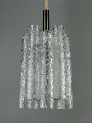 Mid-Century Space Age Glass Ceiling Lamp from Doria Leuchten-EJL-1299674