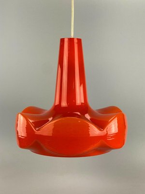 Mid-Century Space Age Glass Ceiling Lamp from Peill & Putzler-EJL-1063180