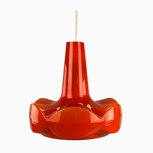 Mid-Century Space Age Glass Ceiling Lamp from Peill & Putzler-EJL-1063180