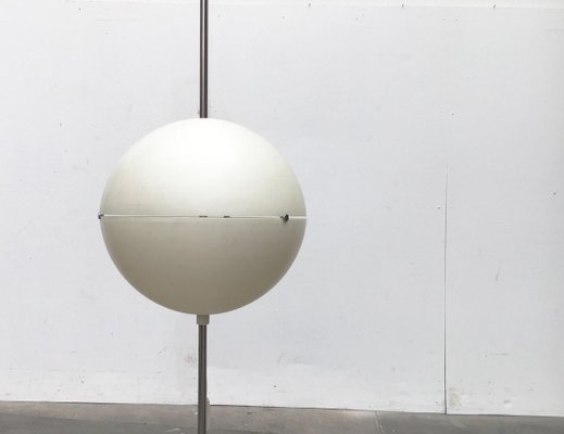 Mid-Century Space Age Globe Floor Lamp-UAH-852424