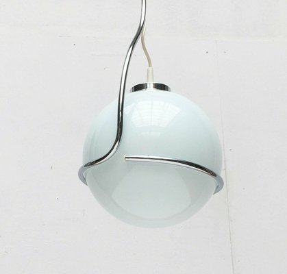 Mid-Century Space Age Italian Glass Ball Pendant, 1960s-UAH-2028138