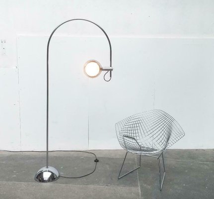 Mid-Century Space Age Metal Chrome Arc Floor Lamp from Cosack, 1960s-UAH-1725642