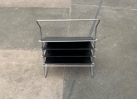 Mid-Century Space Age Minimalist Magazine Rack, 1960s-UAH-1604972