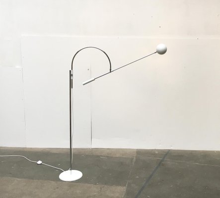 Mid-Century Space Age Model Orbiter Floor Lamp by Robert Sonneman for Luci Italia, 1960s-UAH-1725674