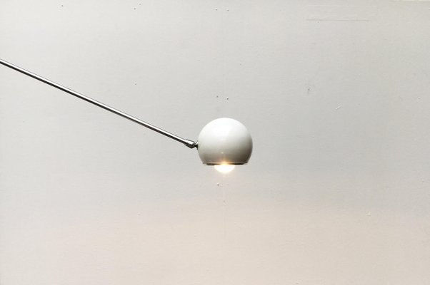 Mid-Century Space Age Model Orbiter Floor Lamp by Robert Sonneman for Luci Italia, 1960s-UAH-1725674