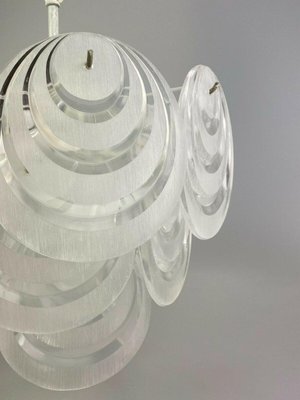 Mid-Century Space Age Plastic Ceiling Lamp-EJL-1073281