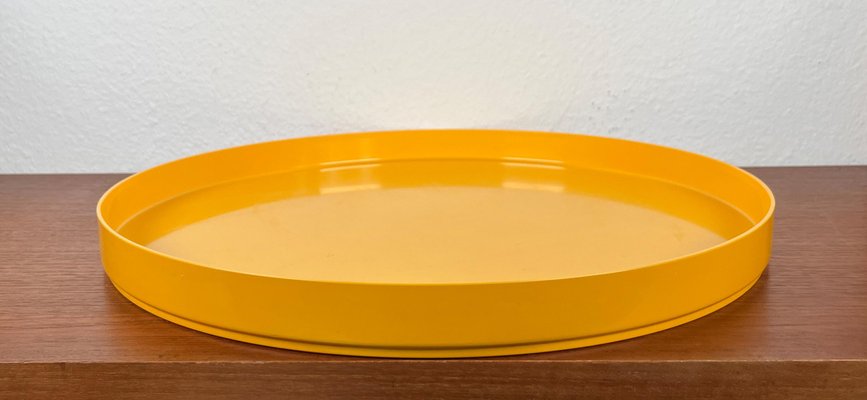 Mid-Century Space Age Swedish Yellow Melamin Tray, 1960s-UAH-2024478