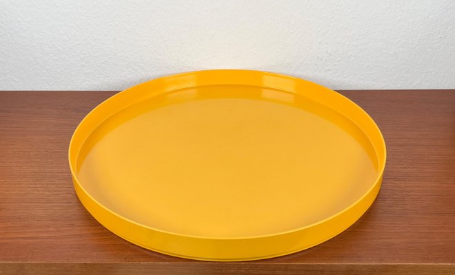 Mid-Century Space Age Swedish Yellow Melamin Tray, 1960s-UAH-2024478