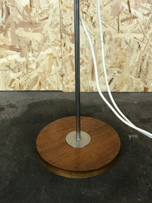 Mid-Century Space Age Teak Floor Lamp from Temde-EJL-1138954