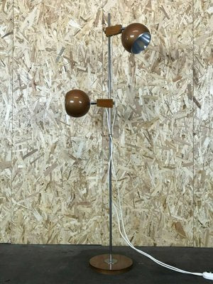 Mid-Century Space Age Teak Floor Lamp from Temde-EJL-1138954