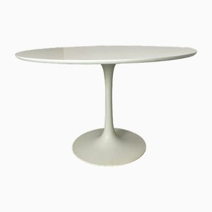 Mid-Century Space Age Tulip Dining Table in White by Arkana, 1960s-DE-2043270