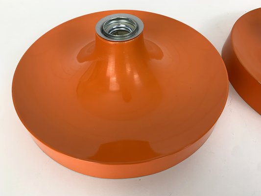 Mid-Century Space Age Wall Disc Light from Teka, Germany, 1960s, Set of 2-ZM-1718646