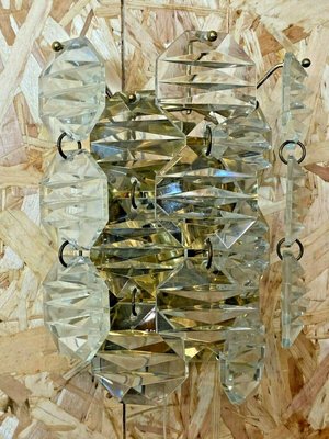 Mid-Century Space Age Wall Lamp in Glass from Kinkeldey-EJL-1138345