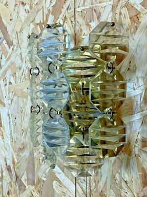 Mid-Century Space Age Wall Lamp in Glass from Kinkeldey-EJL-1138345