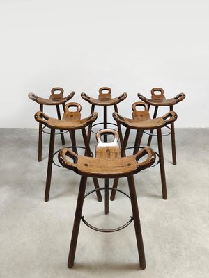 Mid-Century Spanish Bar Stool, 1960s-BW-2036511