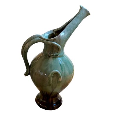 Mid-Century Spanish Ceramic Bottle-TCS-1816353