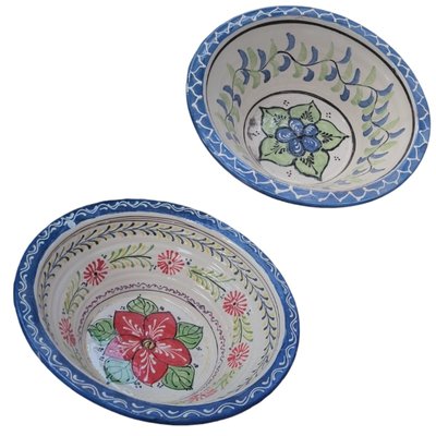 Mid-Century Spanish Ceramic Plates, Set of 2-TCS-2016620