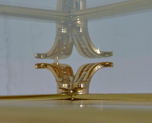 Mid-Century Spanish Gold Plated Shelf by Ramiro Tarazona, 1980s-IXC-552400