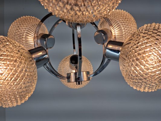 Mid-Century Sputnik Atomic Chandelier, Germany, 1970s.-TZ-1292275