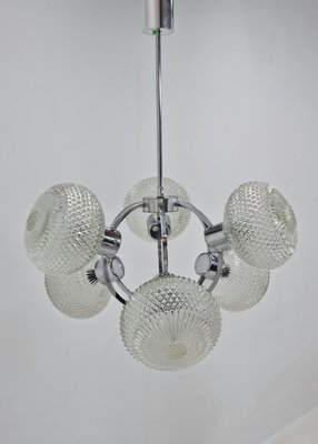 Mid-Century Sputnik Atomic Chandelier, Germany, 1970s.-TZ-1292275