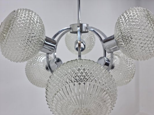 Mid-Century Sputnik Atomic Chandelier, Germany, 1970s.-TZ-1292275