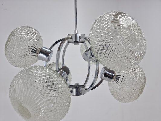 Mid-Century Sputnik Atomic Chandelier, Germany, 1970s.-TZ-1292275