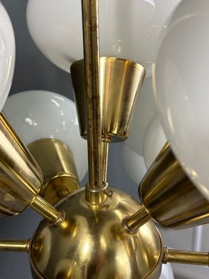 Mid-Century Sputnik Brass Chandelier by Kamenicky Senov, 1960s-XSL-2021549