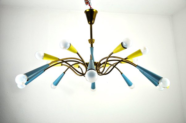 Mid-Century Sputnik Ceiling Lamp-ZDM-593542