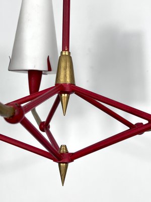 Mid-Century Sputnik Chandelier from Stilnovo, 1950s-OT-1426374