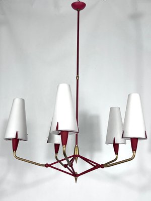 Mid-Century Sputnik Chandelier from Stilnovo, 1950s-OT-1426374