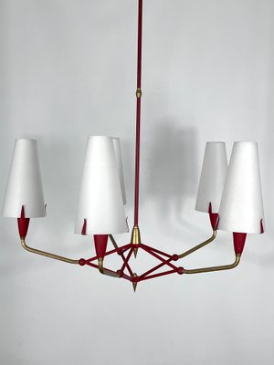 Mid-Century Sputnik Chandelier from Stilnovo, 1950s-OT-1426374