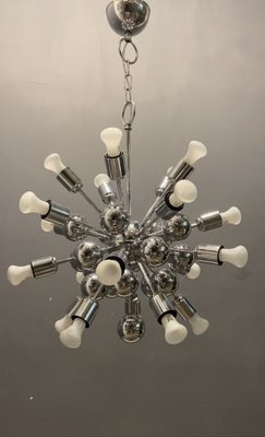 Mid-Century Sputnik Chrome Pendant-JJC-1336830