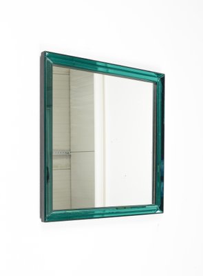 Mid-Century Square Wall Mirror attributed to Max Ingrand for Fontana Arte, Italy, 1960s-LYQ-1704326