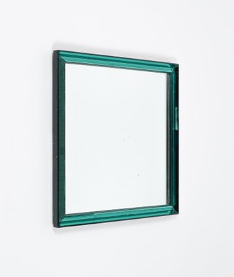 Mid-Century Square Wall Mirror attributed to Max Ingrand for Fontana Arte, Italy, 1960s-LYQ-1704326