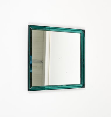 Mid-Century Square Wall Mirror attributed to Max Ingrand for Fontana Arte, Italy, 1960s-LYQ-1704326