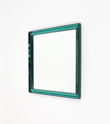 Mid-Century Square Wall Mirror attributed to Max Ingrand for Fontana Arte, Italy, 1960s-LYQ-1704326