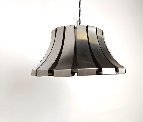 Mid-Century Steel Suspension Lamp by E. Martinelli for Martinelli Luce, 1960-IRH-1820404