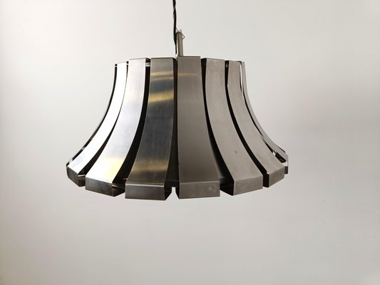 Mid-Century Steel Suspension Lamp by E. Martinelli for Martinelli Luce, 1960-IRH-1820404