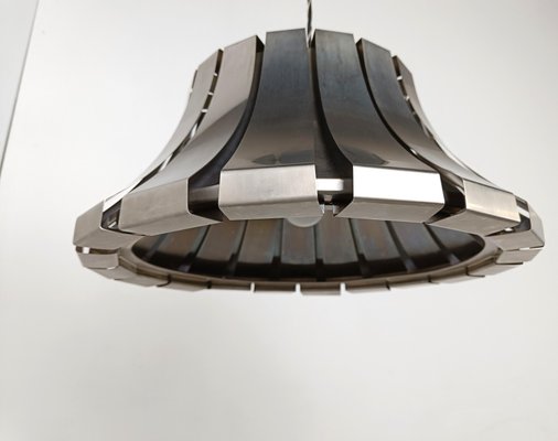 Mid-Century Steel Suspension Lamp by E. Martinelli for Martinelli Luce, 1960-IRH-1820404