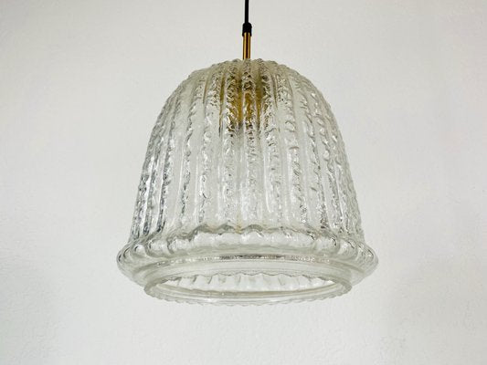 Mid-Century Structured Glass Chandelier from Limburg, 1960s-PUK-690068