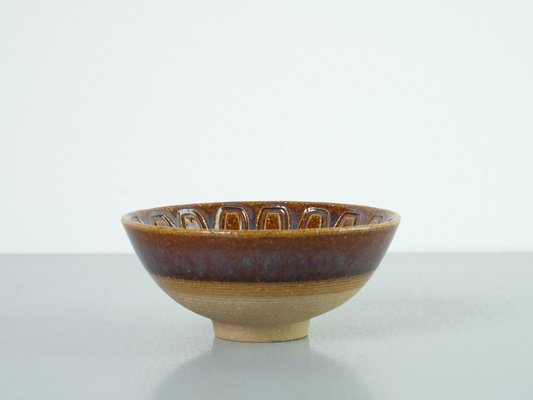 Mid-Century Studio Ceramic Bowl from Søholm, 1970s-ICF-2041416