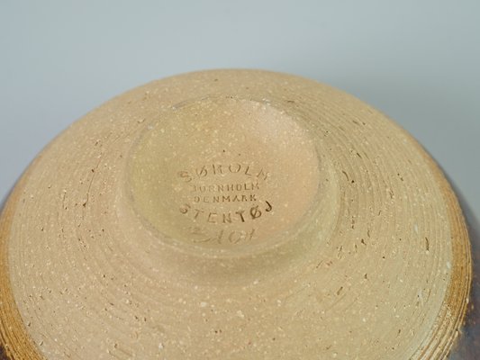 Mid-Century Studio Ceramic Bowl from Søholm, 1970s-ICF-2041416