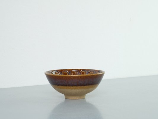 Mid-Century Studio Ceramic Bowl from Søholm, 1970s-ICF-2041416