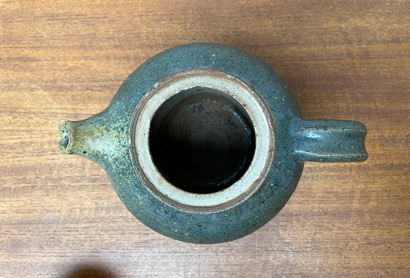 Mid-Century Studio Pottery Teapot from Kirsten Pottery, Ørum, Denmark, 1960s-UAH-1704019