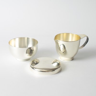 Mid-Century Sugar and Cream Cups from WMF, 1960s, Set of 2-IXK-1195737