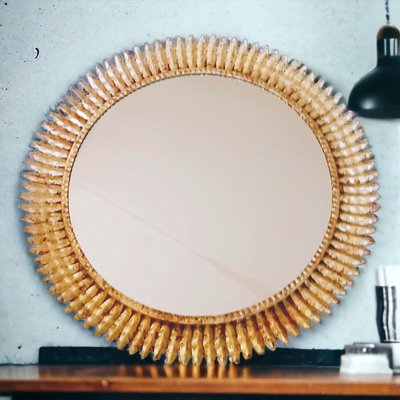 Mid-Century Sun Wall Mirror-LLP-1705336